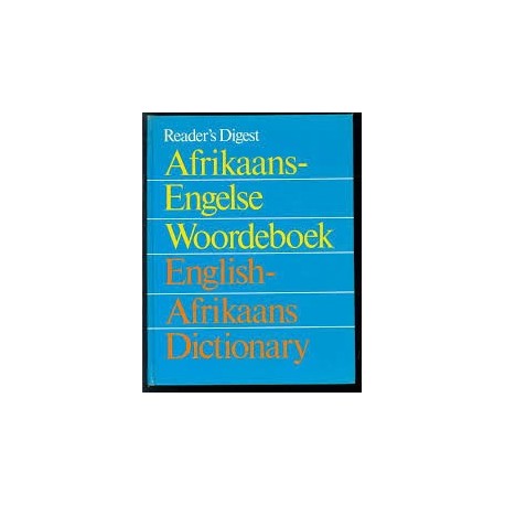 Afrikaans-Engelse/English-Afrikaans Dictionary