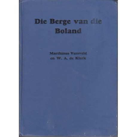 Die Berge van die Boland