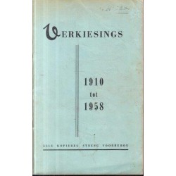 Verkiesings 1910 tot 1958