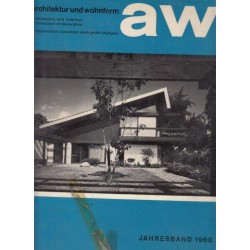 Architektur und Wohnform Jahresband 1968