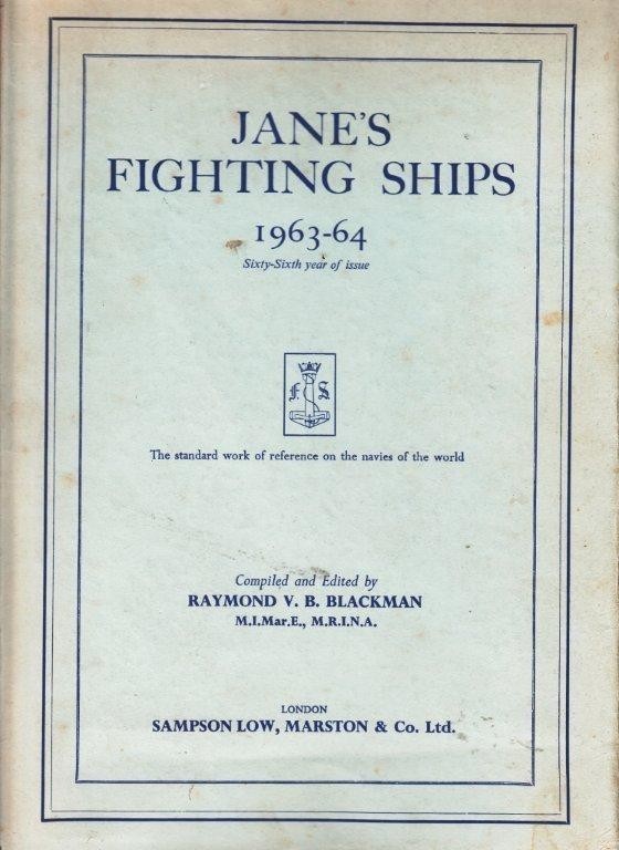 Books - Jane's Fighting Ships 1963-1964 - Blackman, Raymond V.B. 2.20kg ...