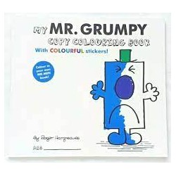 My Mr Grumpy Copy Colouring Book Pack (With Stickers)