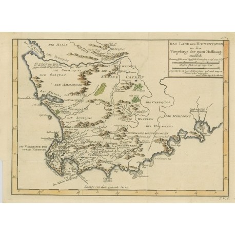 Das Land der Hottentoten an dem Vorgebirge der Guten Hoffnung