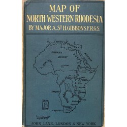 Map of North Western Rhodesia (fold-out)