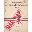 Kriegskarte von Deutsch-Sudwestafrika 1904: 1 - 800000