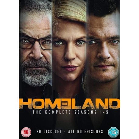 Homeland - The Complete Seasons 1-5 (20 Dvds)