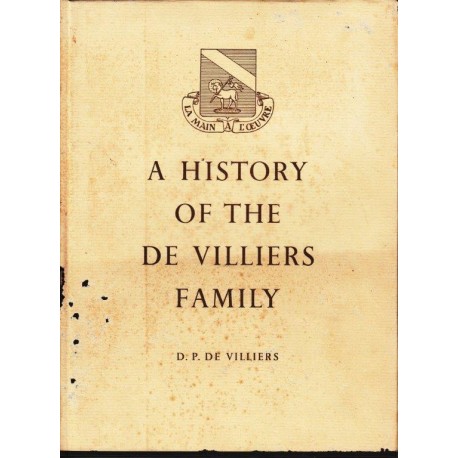 A History of the De Villiers Family (Hardcover)