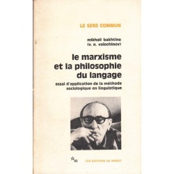 Le Marxisme et la Philosophie du Langage (French)