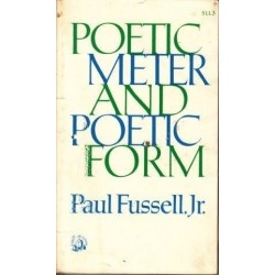 Poetic Meter And Poetic Form