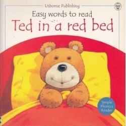 Ted In A Red Bed (Easy Words To Read Series)