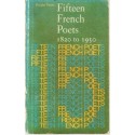 Fifteen French Poets 1820 to 1950 (French)