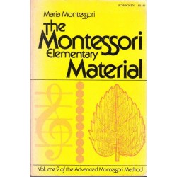 Montessori Elementary Material Vol.2 of the Advance Montessori Method