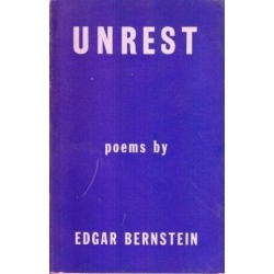 Unrest. Poems by Edgar Bernstein