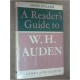 A Reader's Guide to W. H. Auden