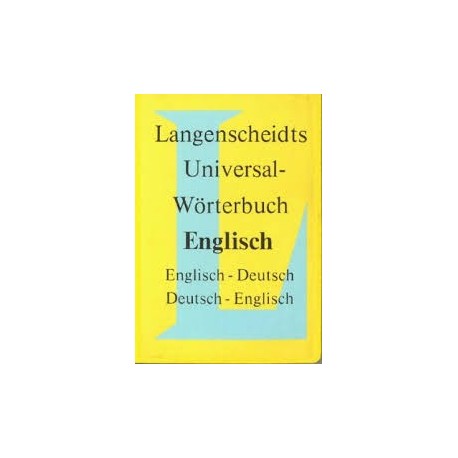 Universal Dictionary German English / English German