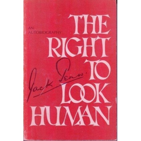 The Right to Look Human (Signed Copies)