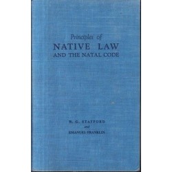 Principles of Native Law and the Natal,  Code