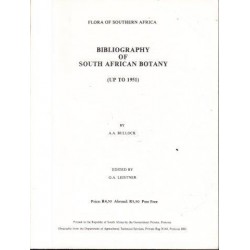 Bibliography of South African Botany (up to 1951)