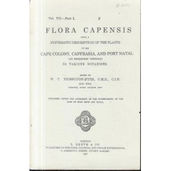 Flora Capensis Vol VII Part I