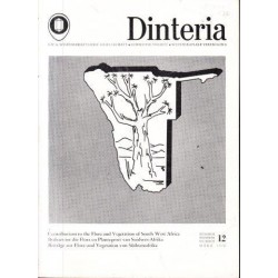 Euphorbia (Tetracanthae) in Angola and Northern Kaokoland: Dinteria No 12