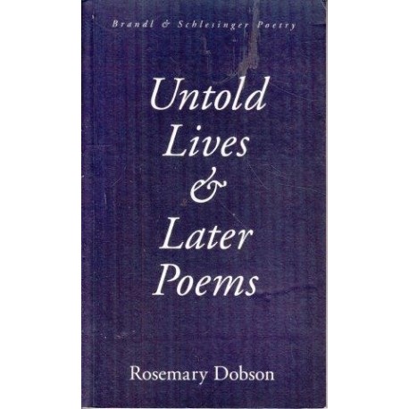 Untold Lives & Later Poems