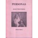 Albert Rowe. Personas. Selected Poems