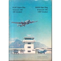 SAAF Open Day 30 January 1982 AFB Ysterplaat souvenir brochure