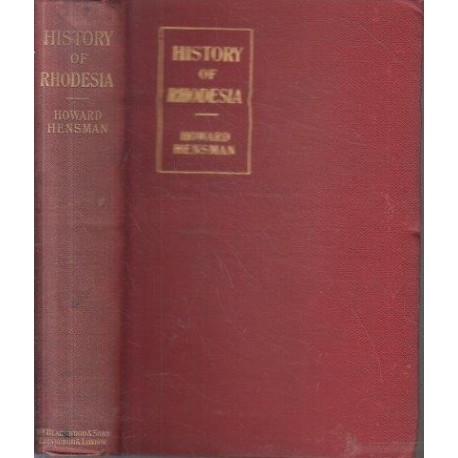 A History of Rhodesia (Signed by author)