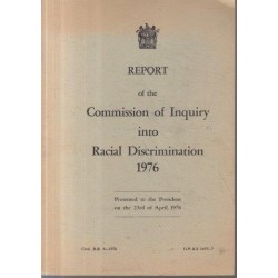 Report of the Commission into Racial Discrimination