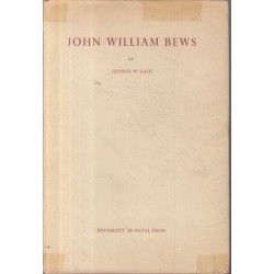 John William Bews - a Memoir
